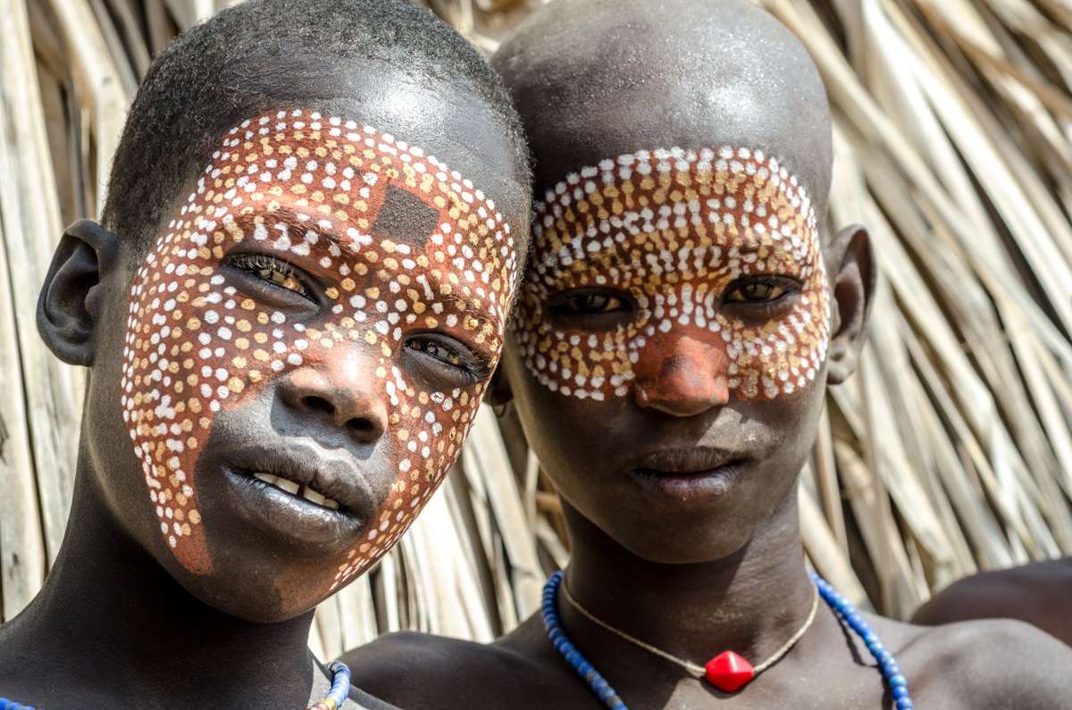 Portrait Of Unidentified Boy From Arbore Tribe, Ethiopia