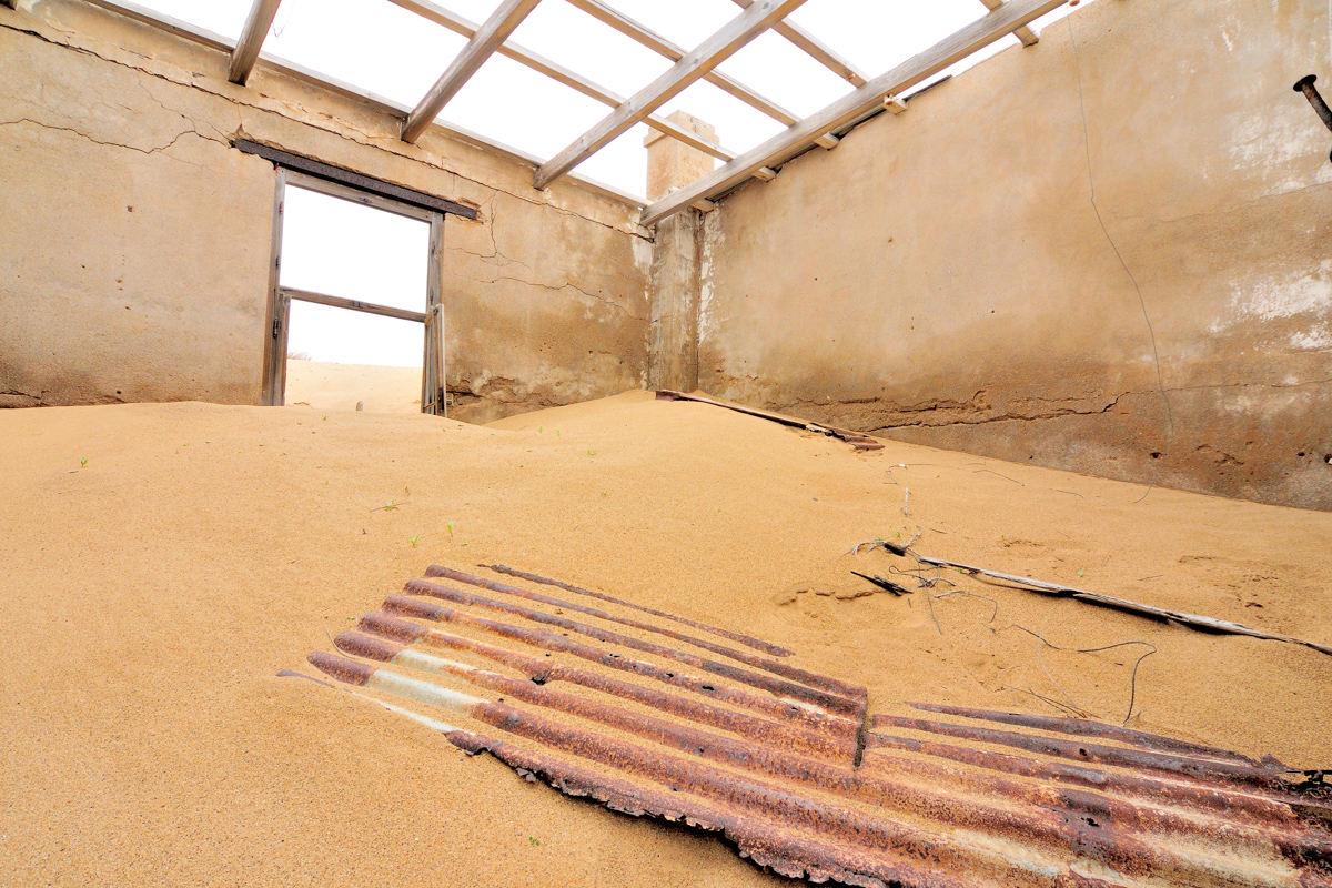 Decaying Architecture At Kolmanskop