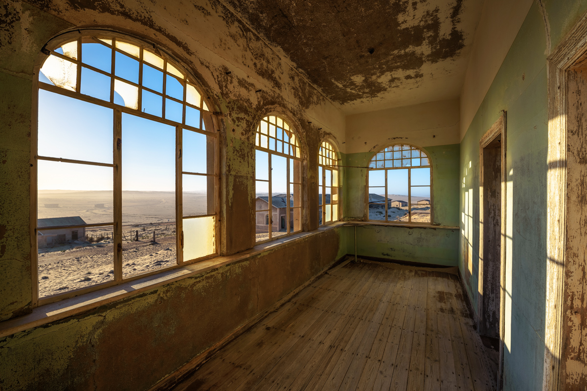 Kolmanskop, Namibia – March 27, 2019 : Ruins Of The Mining Town