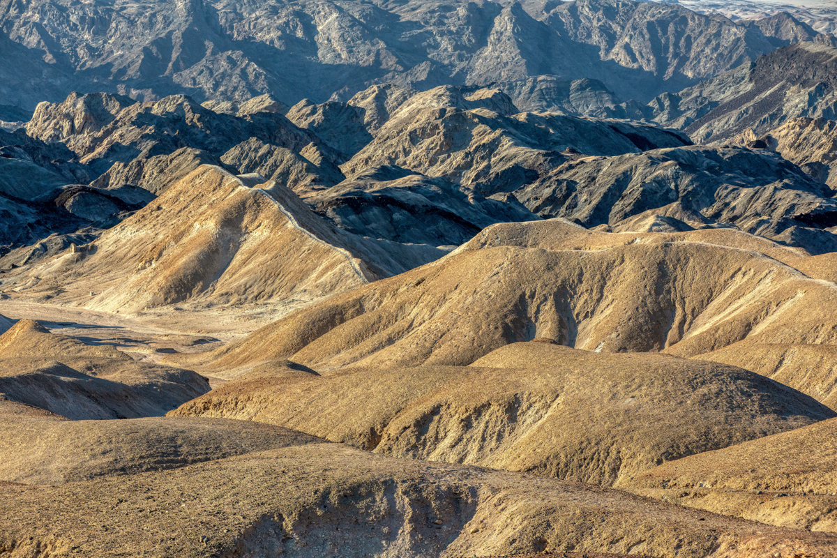 Hilly Landscape In Namibia Near Swakopmund, Looks Like Moonscape